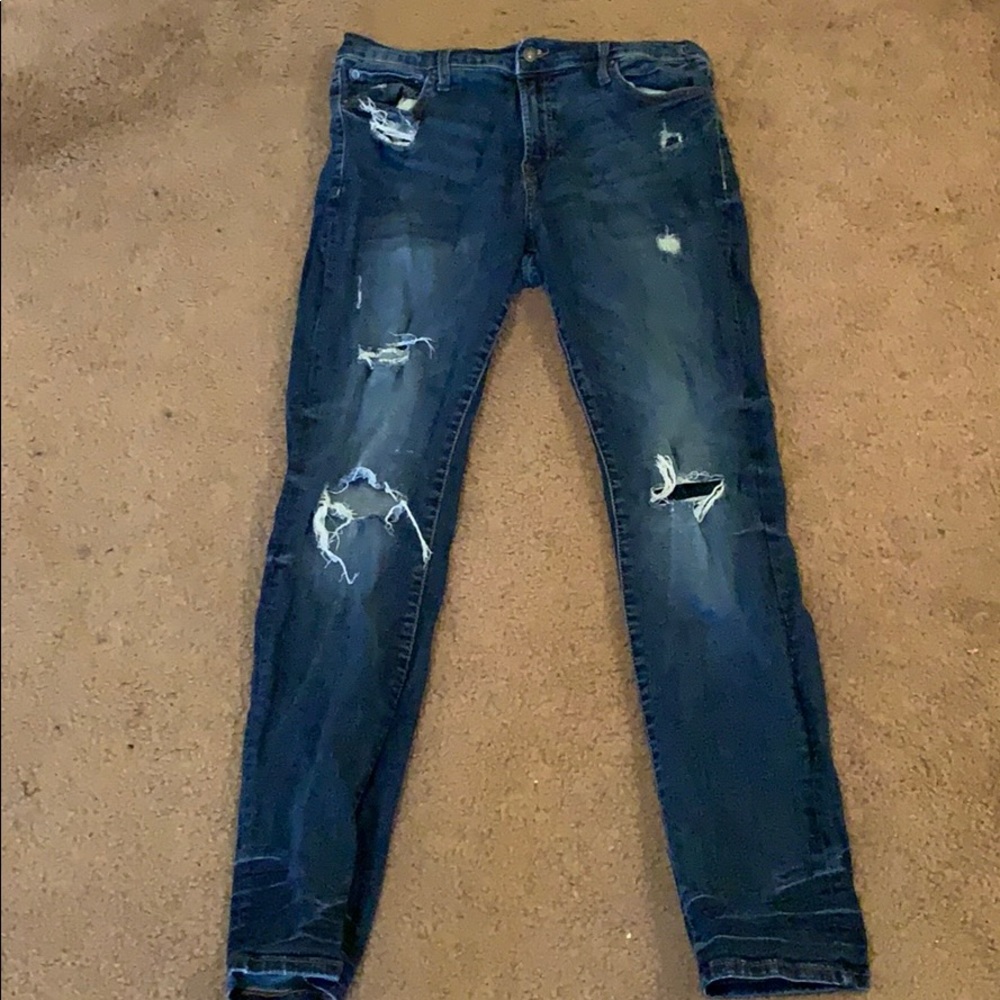 Aero Distressed Pants